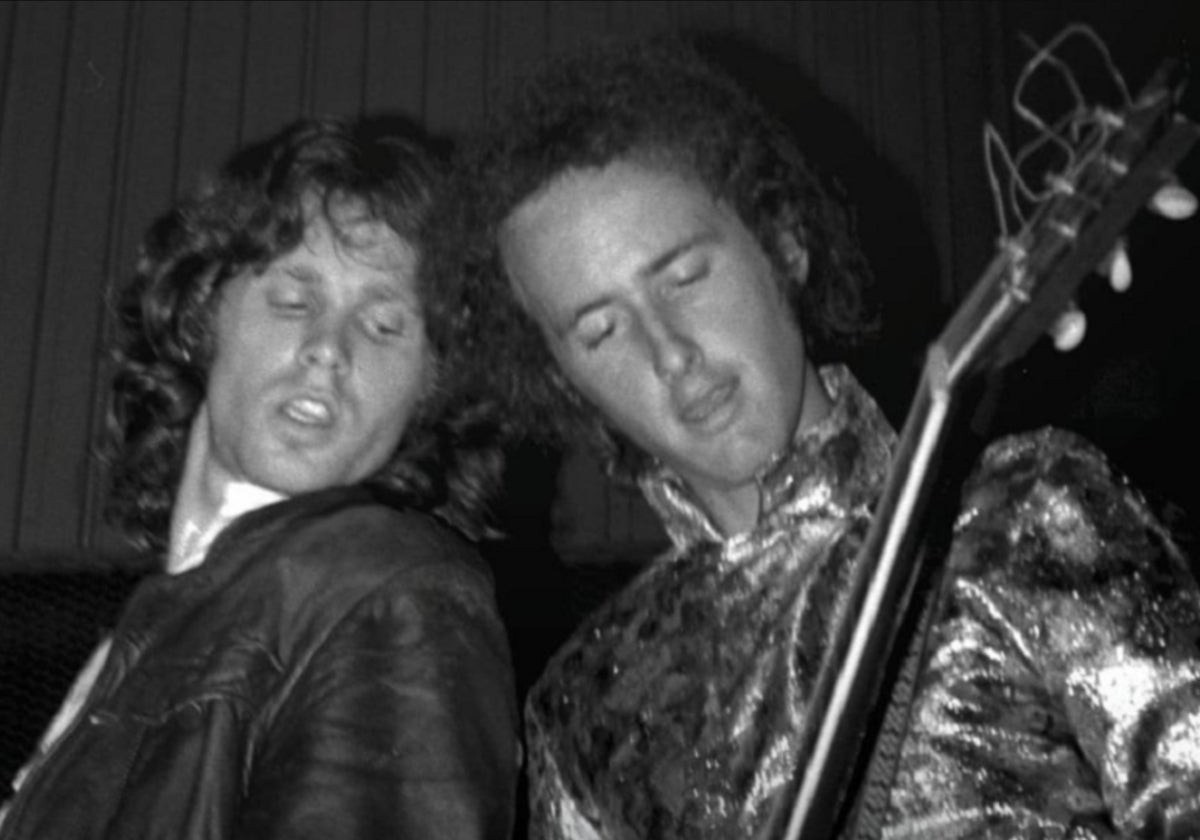 Jim Morrison y Robby Krieger