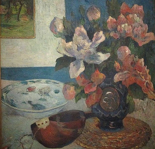'Naturaleza muerta con mandolina' (pintura), de Paul Gauguin