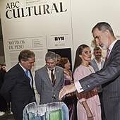 Feria ARCO: los Reyes, con los 'Motivos de peso' de ABC