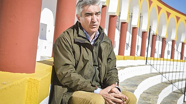 José Cutiño, en el tendido oliventino