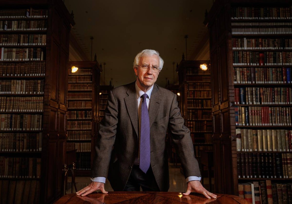 José Manuel Sánchez Ron, en la Real Academia Española