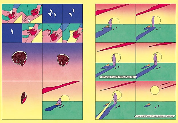 Páginas de 'Por culpa de una flor'