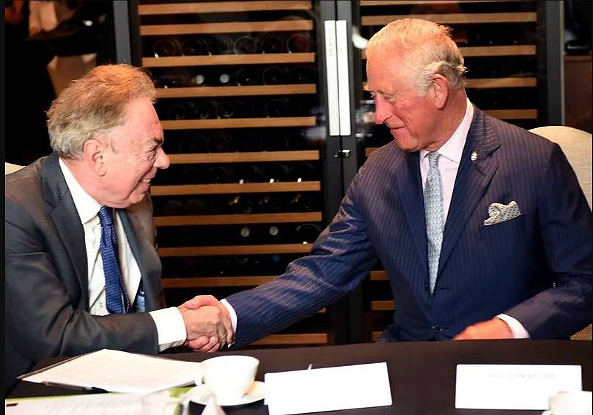Lloyd Webber y Carlos III