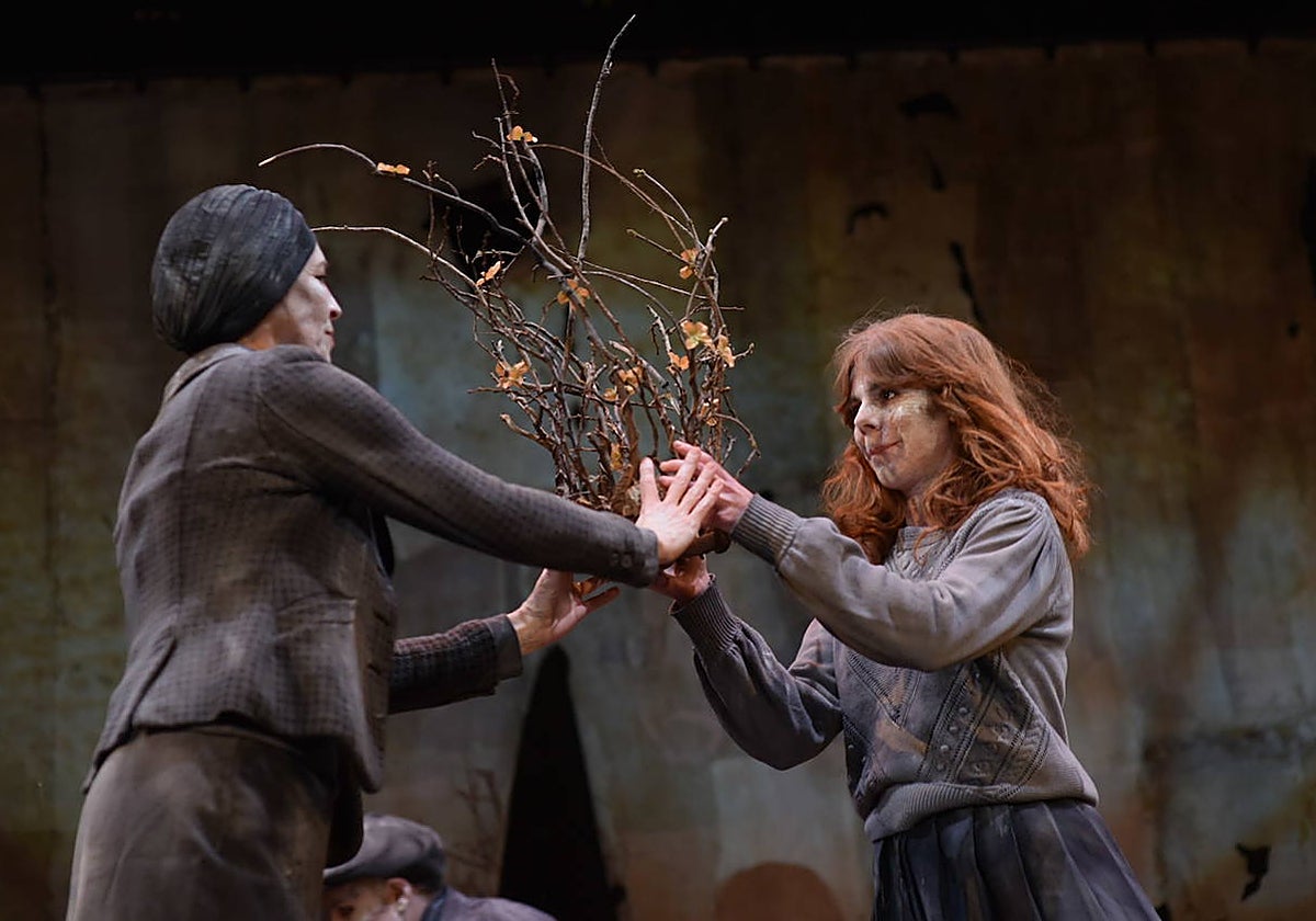 Una escena de la obra