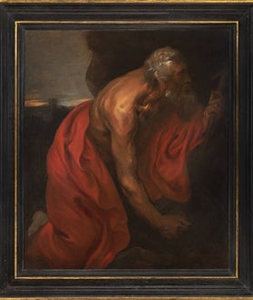 Imagen secundaria 2 - Arriba, una obra de Corot. Sobre estas líneas, a la izquierda, escultura de Calder. A la derecha, un Van Dyck