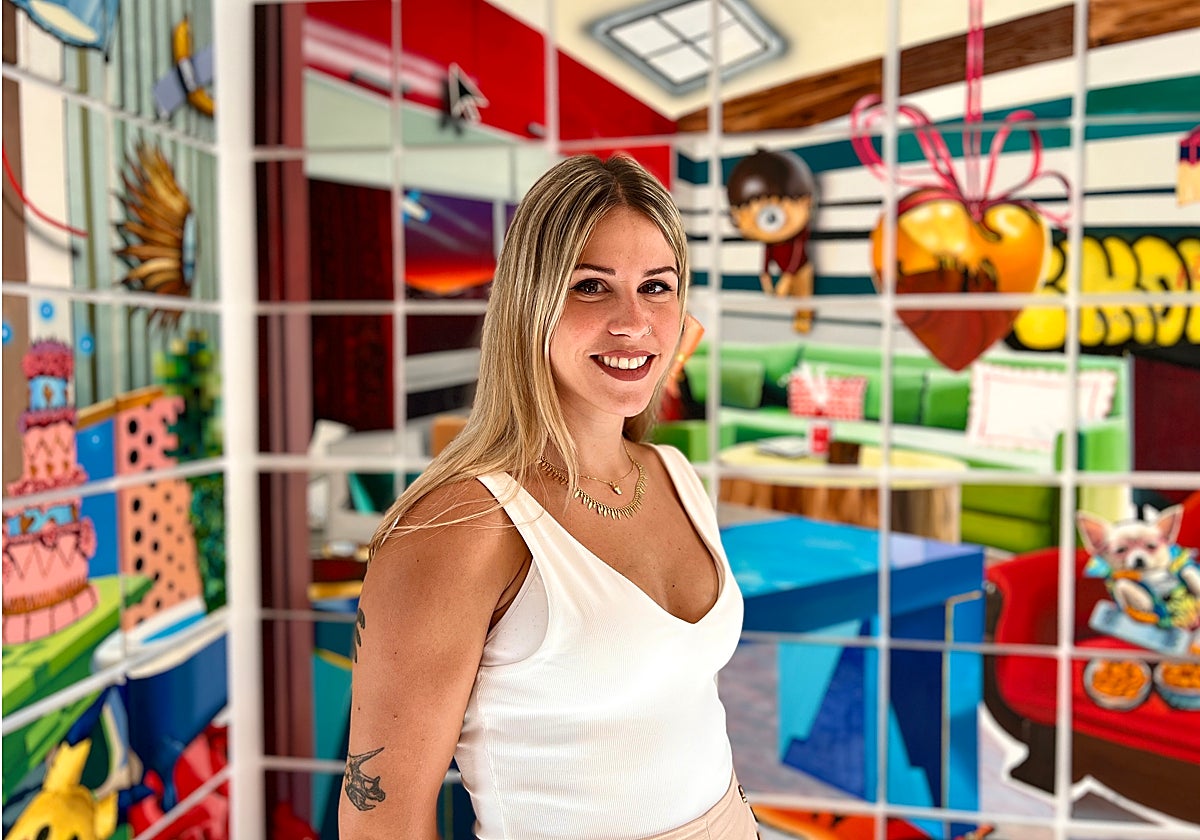 'Selfie« de Vanessa Morata tras su paso por Casa Sostoa