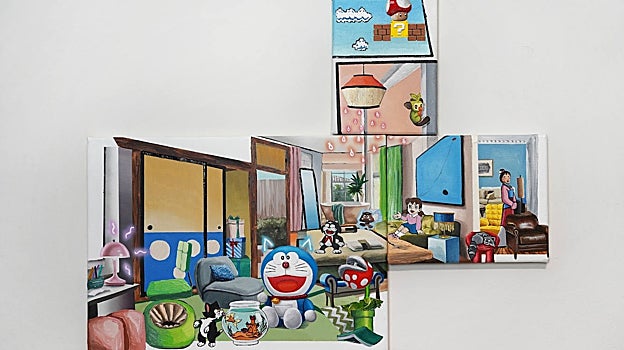 'Cute Kittens', para la galería Nanzuka