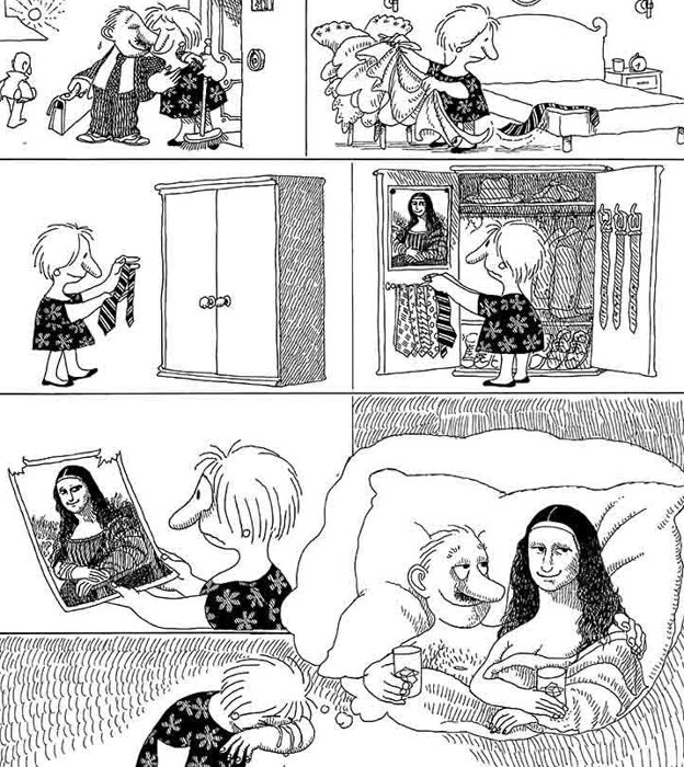 Las tiras de Quino se fueron volviendo más reflexivas, aunque siempre con sentido del humor