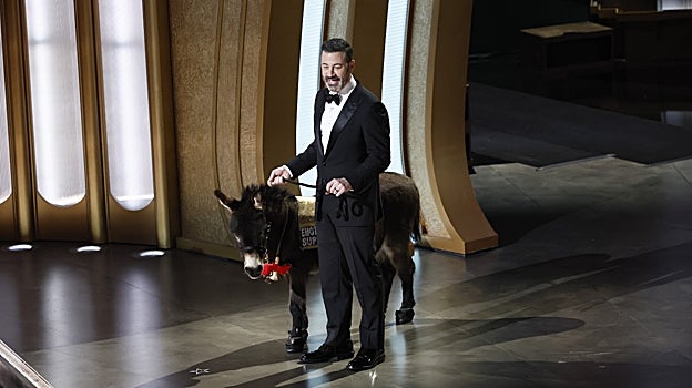 Jimmy Kimmel junto a Jenny