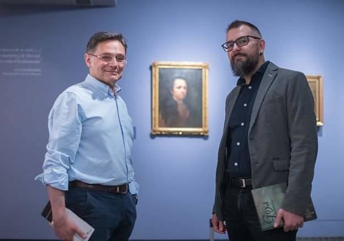 Manuel Gutiérrez y Manuel Romero, autores de 'Goya. Saturnalia'