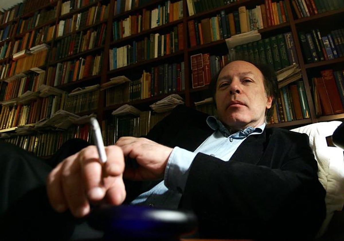 Javier Marías en una fotografía de archivo.