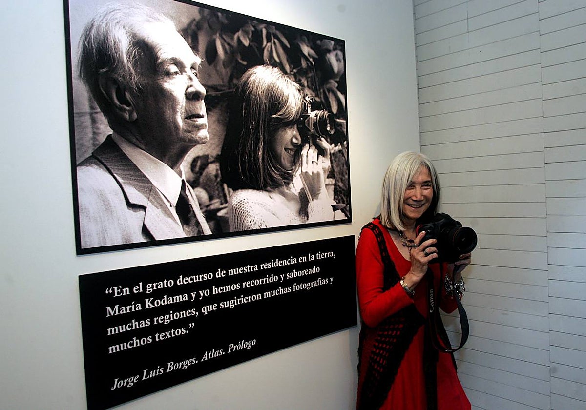 María Kodama, fotografiada en 2008