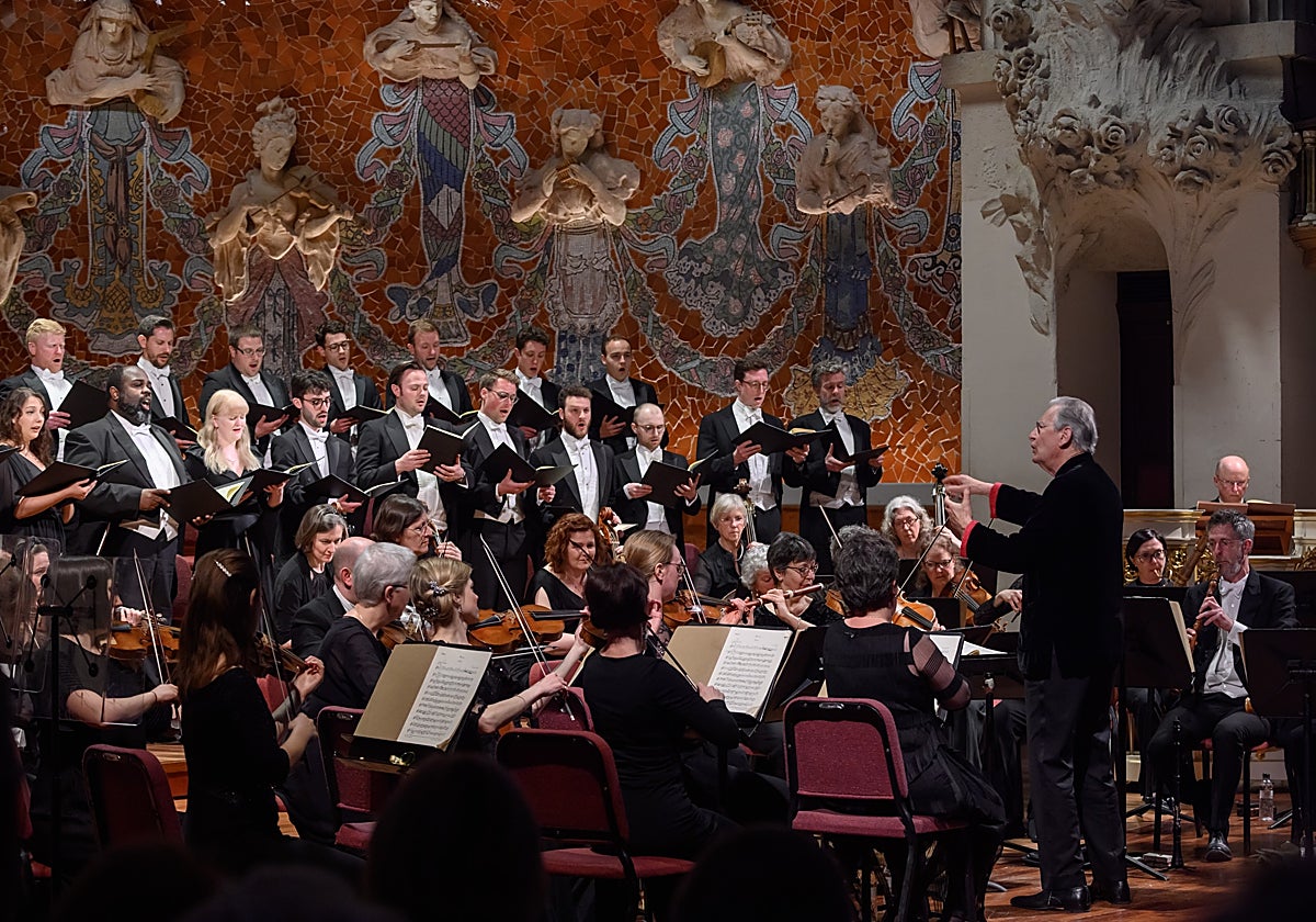Gardiner, en su 80º aniversario, en el Palau de la Música