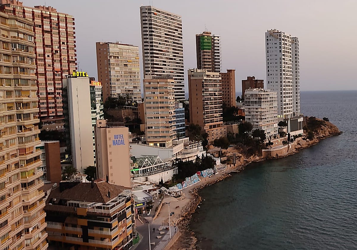 Vista de Benidorm