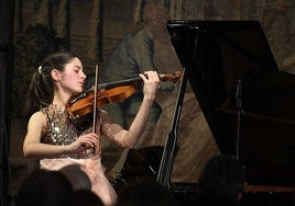 La violinista María Dueñas, de 20 años, premio Princesa de Girona Artes y Letras 2023