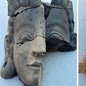 Hallan en el Turuñuelo los primeros rostros de la misteriosa cultura de Tarteso