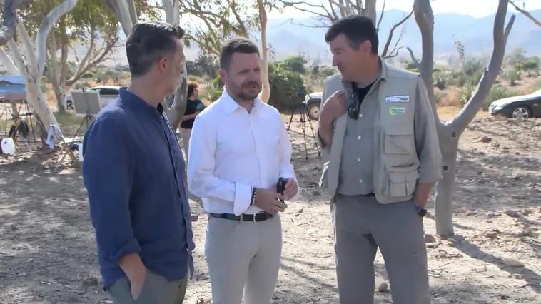 Pintores nacionales se forman en un taller de pintura en el Cabo de Gata (Almería)