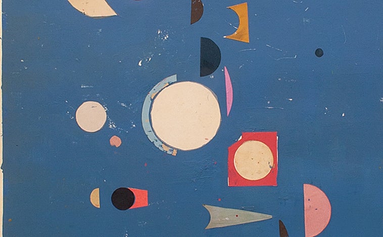 Imagen principal - En las imágenes, tres de las obras de la última serie de la catalana