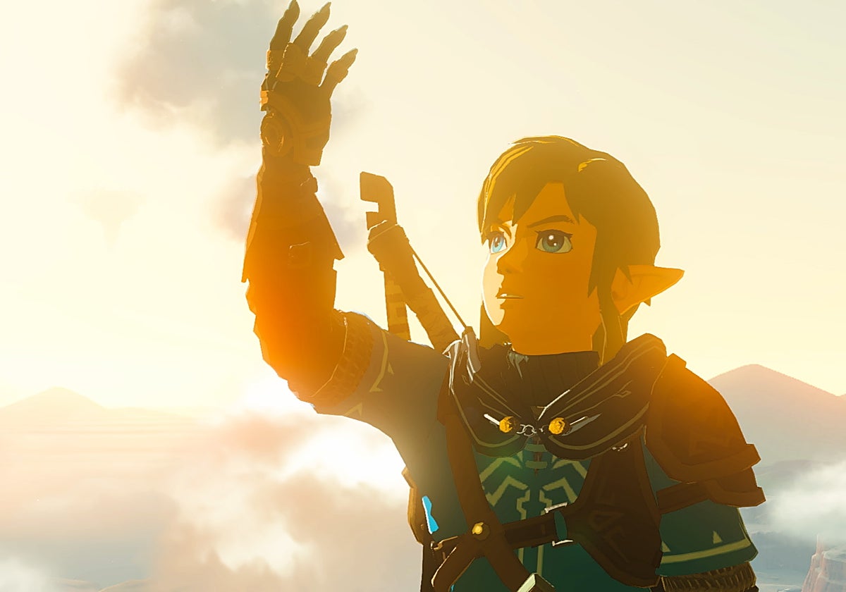 Fotograma de 'Zelda: Tears of the Kingdom', que llega a las tiendas este mayo