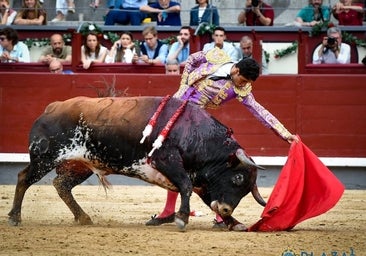 Oreja para García Pulido con el importante Melenitas de Montealto en Las Ventas