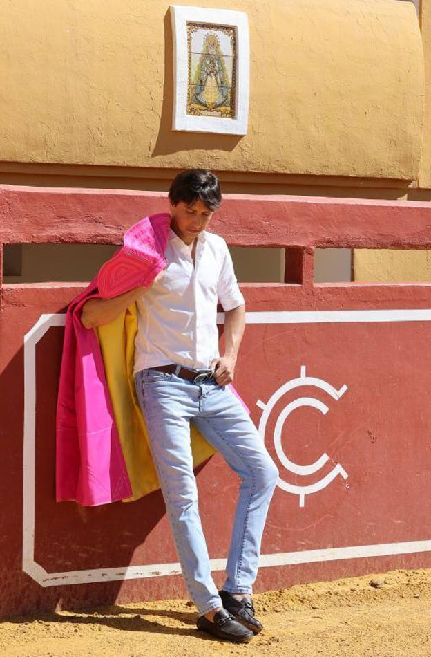La figura peruana, en la placita de tientas de 'Fuente la Higuera', en Palma del Río
