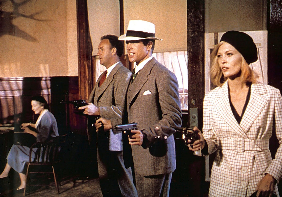 Warren Beatty en 'Bonnie and Clyde'