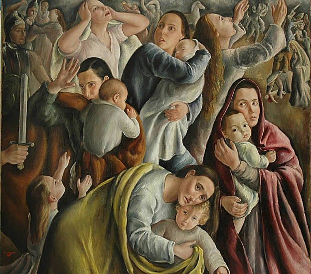 'La matanza de los inocentes', de Rosario de Velasco, que estuvo atribuido a Ricardo Verde Rubio