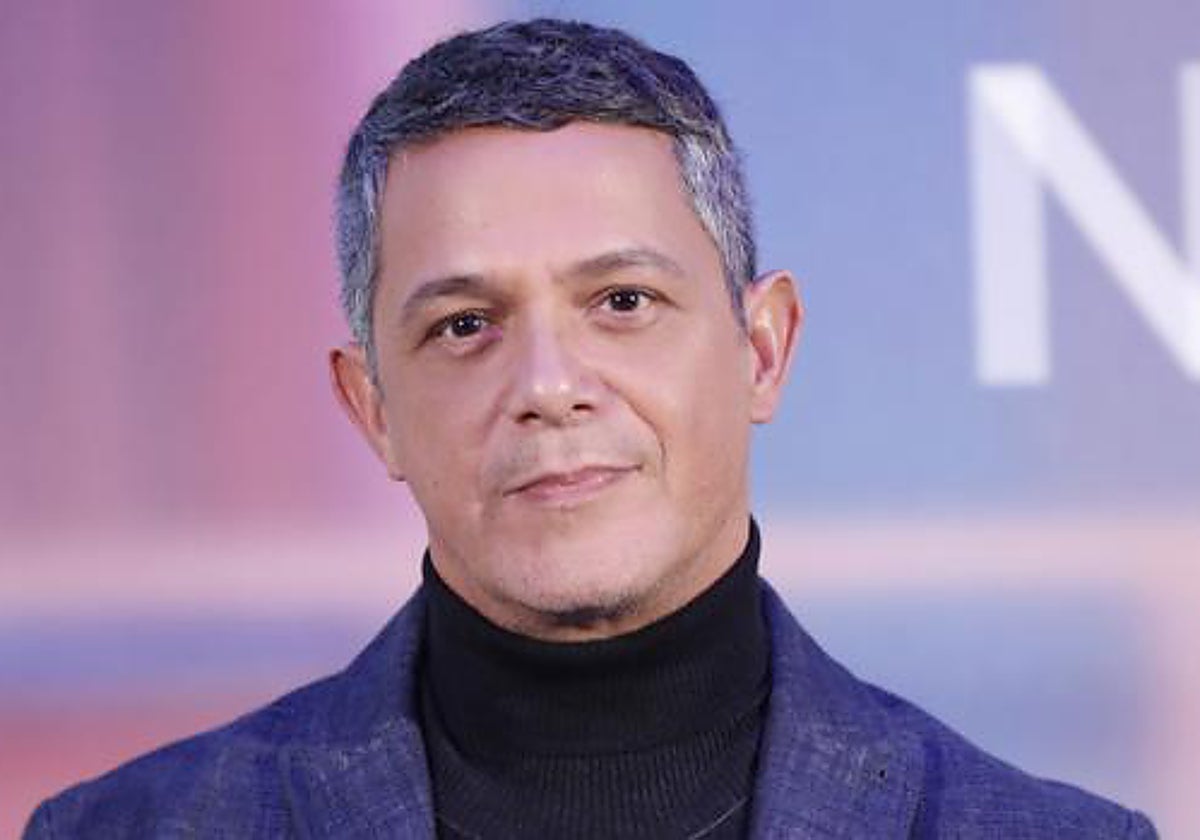 El cantante Alejandro Sanz