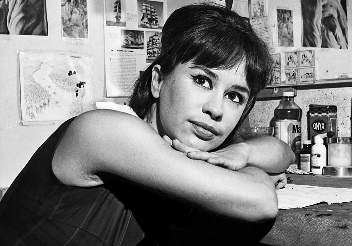 La cantante Astrud Gilberto, en 1964
