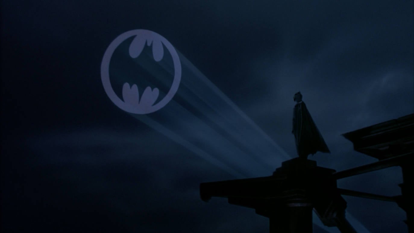 michael keaton bat signal gif