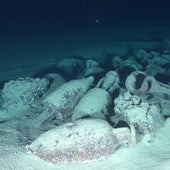 Tres nuevos pecios descubiertos en un gran cementerio de barcos del Mediterráneo