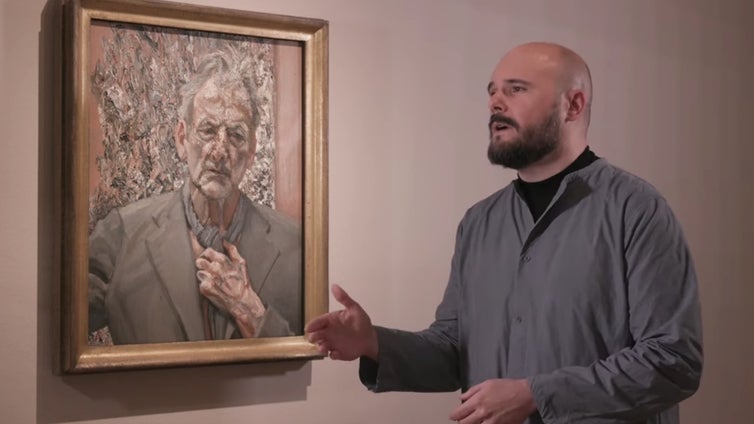 El Niño de Elche le canta a Lucian Freud