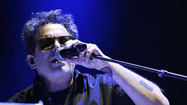 Calamaro, durante el concierto