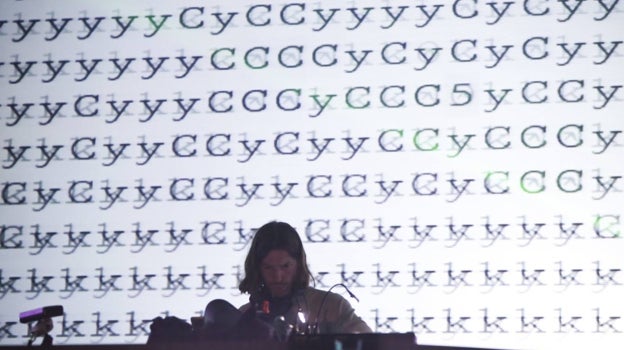 Aphex Twin, en acción en el Sónar 2011
