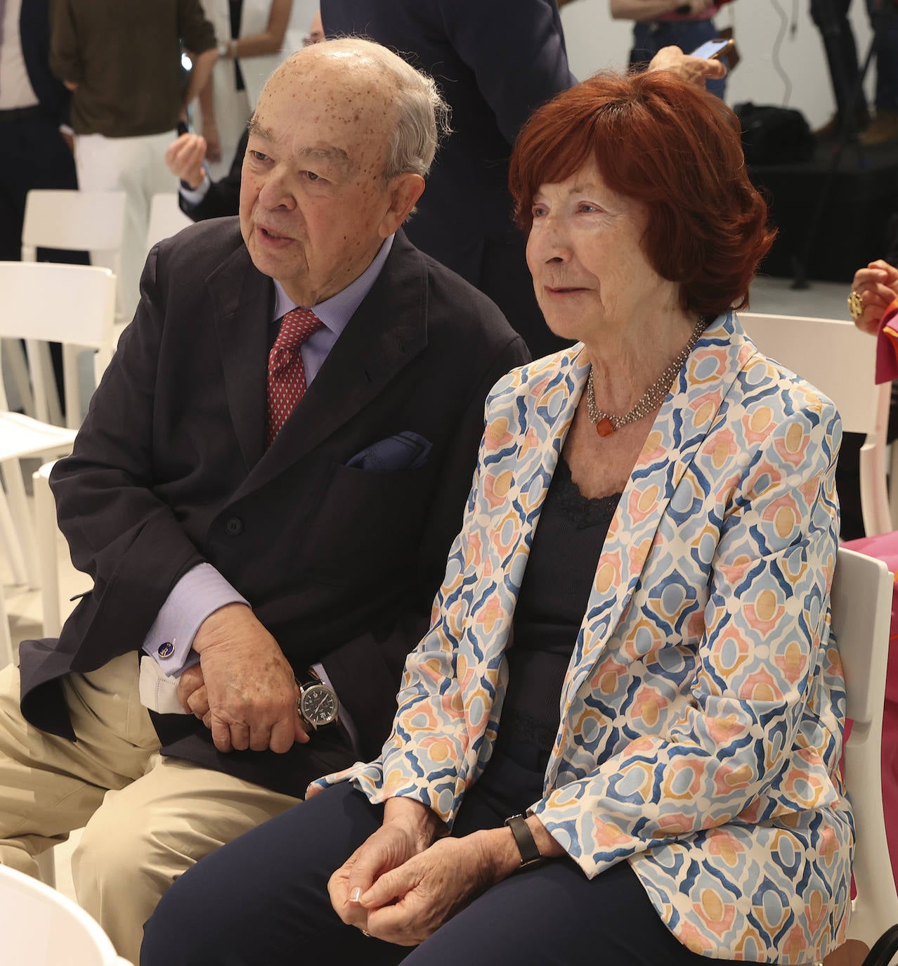 Antonio Álvarez-Barrios y María Corral