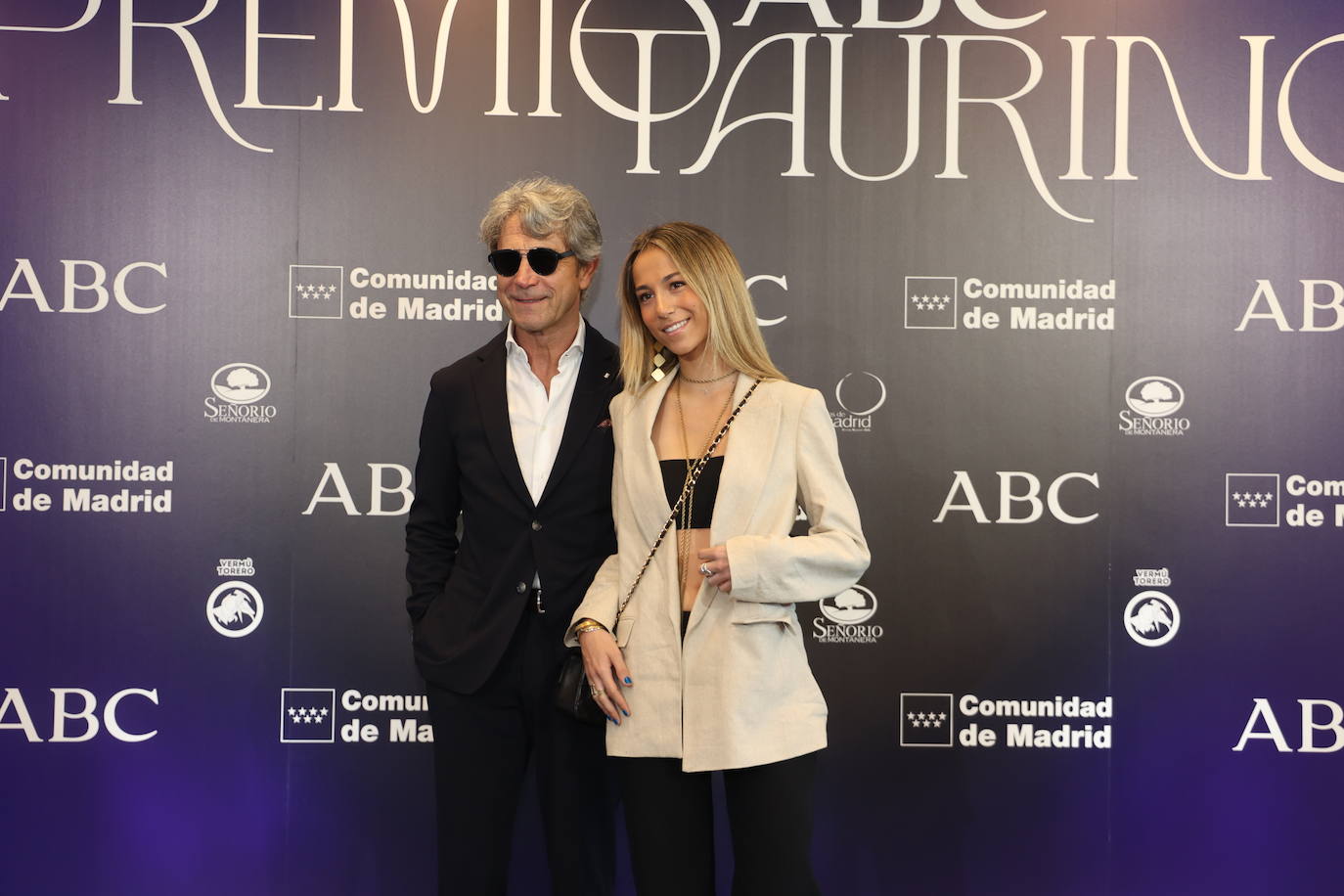 Roberto Domínguez y su hija Victoria