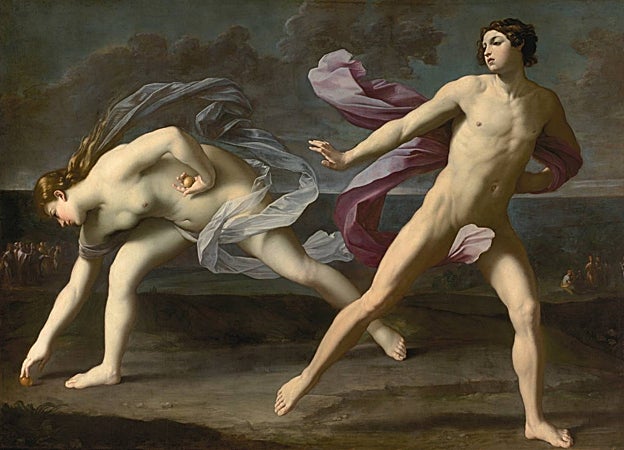 'Hipómenes y Atalanta', de Guido Reni, estuvo cedido desde finales del XIX hasta 1967 al rectorado de la Universidad de Granada. Hoy es una de las estrellas del Prado