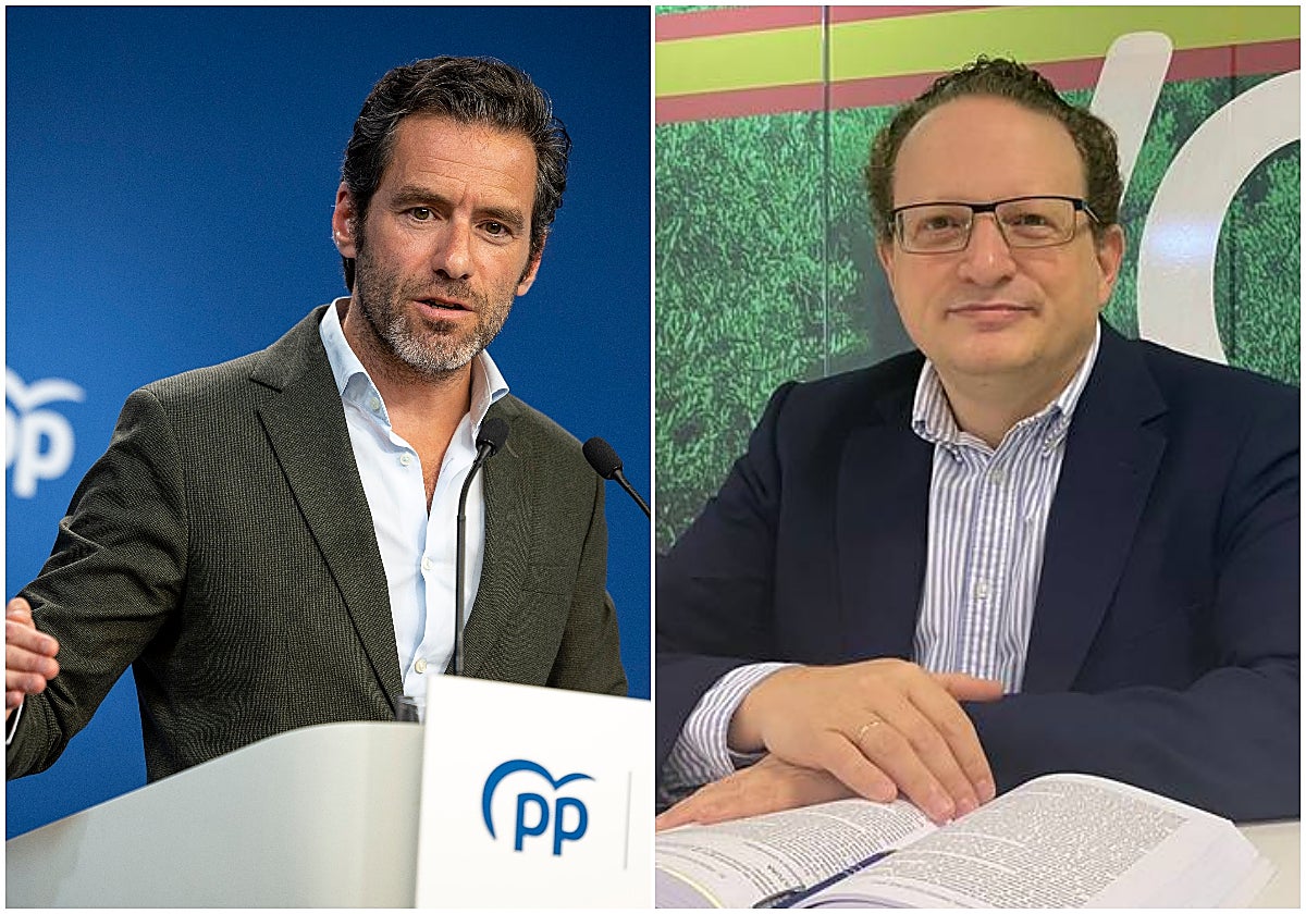 Borja Sémper (PP) y José Ramírez del Río (Vox)