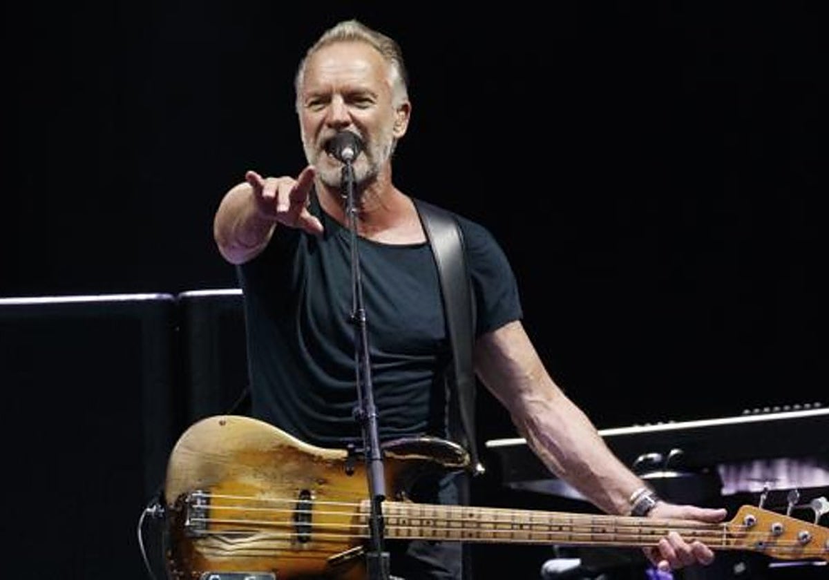 Sting en concierto