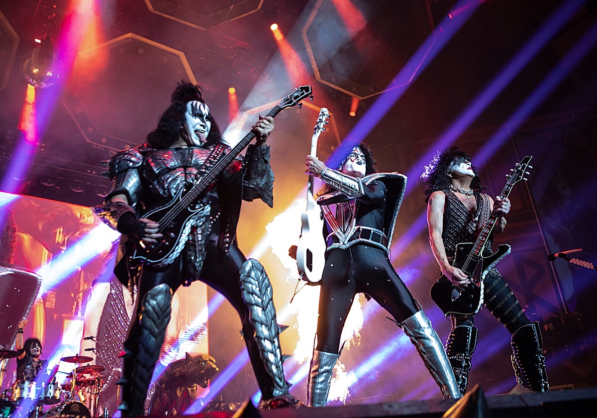 Concierto en Madrid de Kiss el año pasado