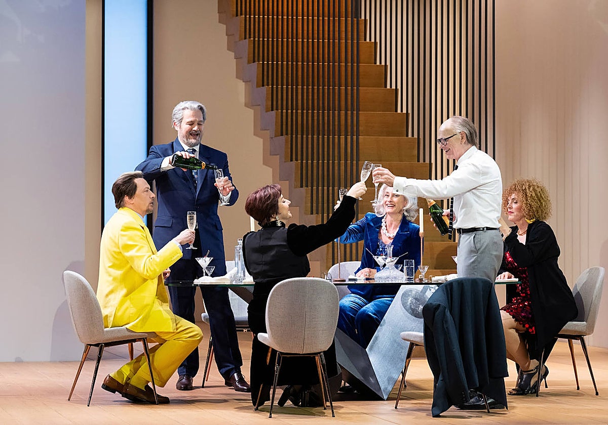 Una escena de 'Cosí fan tutte'