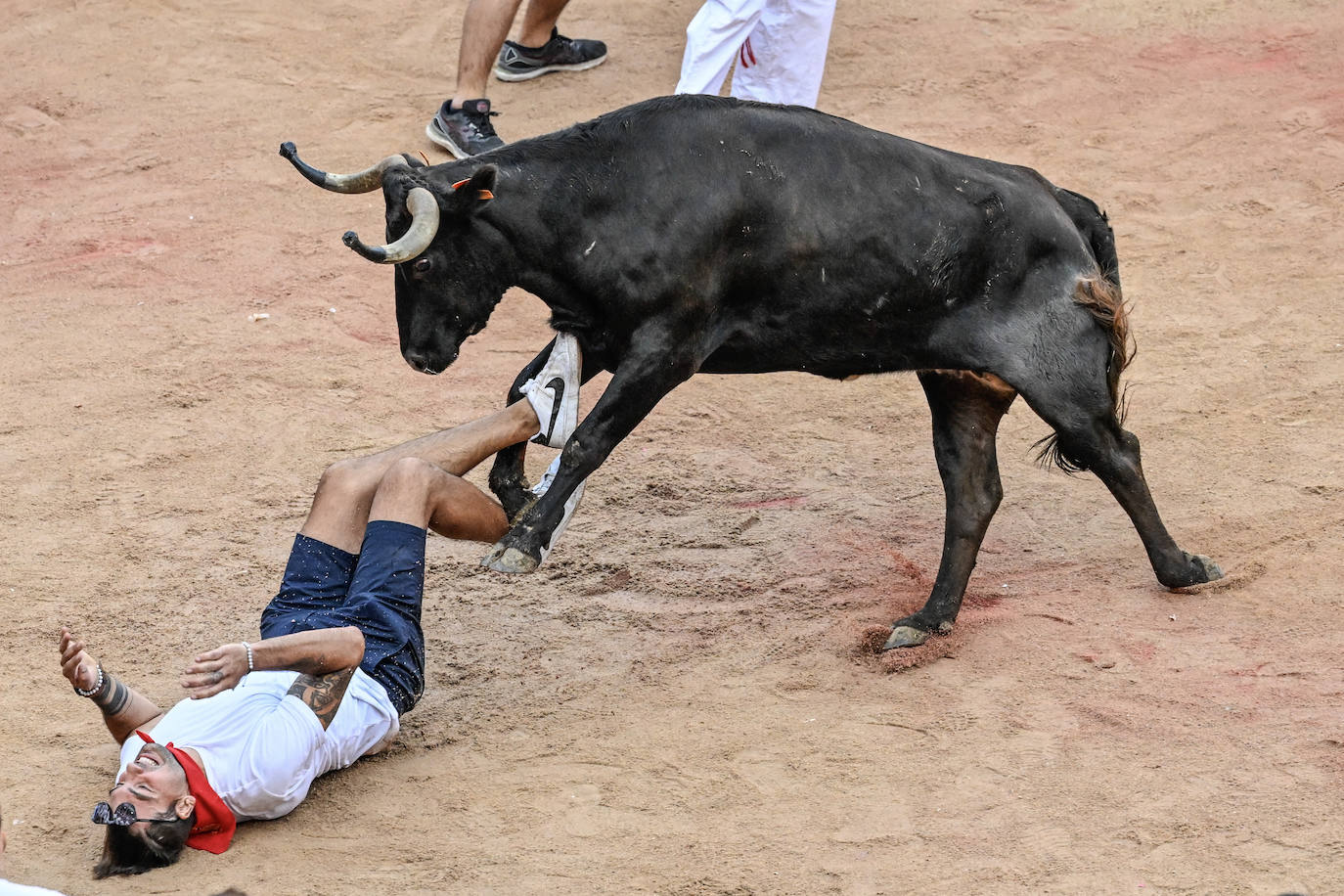 Fotogalería: los encierros de los Sanfermínes 2023