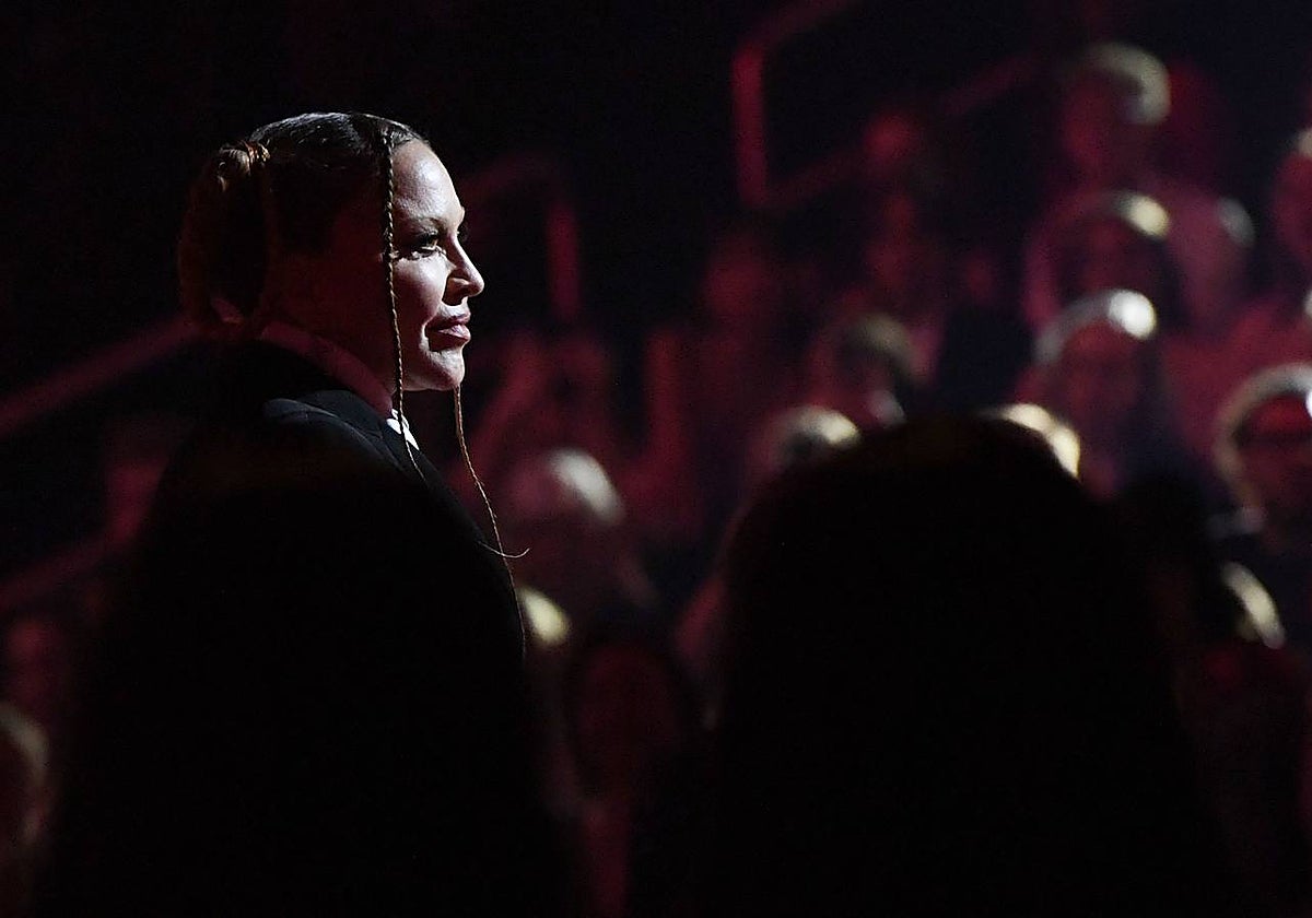 Madonna, en los Grammy el pasado febrero
