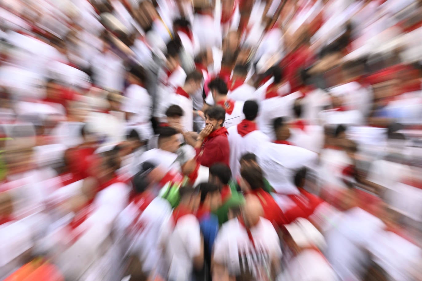 Fotogalería: el séptimo encierro de los Sanfermínes