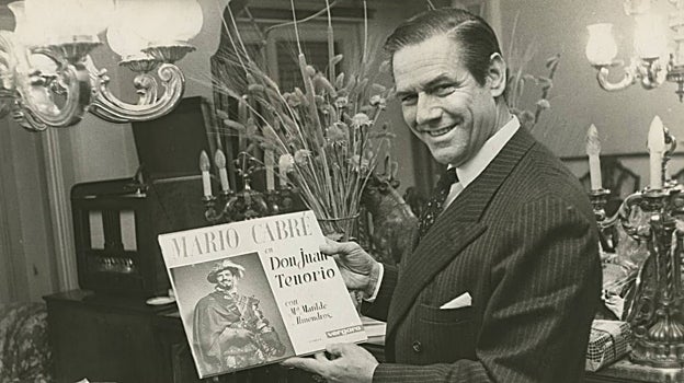 El papel favorito de Mario Cabré era el de Don Juan Tenorio