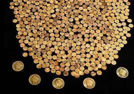 Hallan un tesoro de 700 monedas de oro en un maizal en Kentucky pertenecientes a la Guerra Civil de EE.UU.