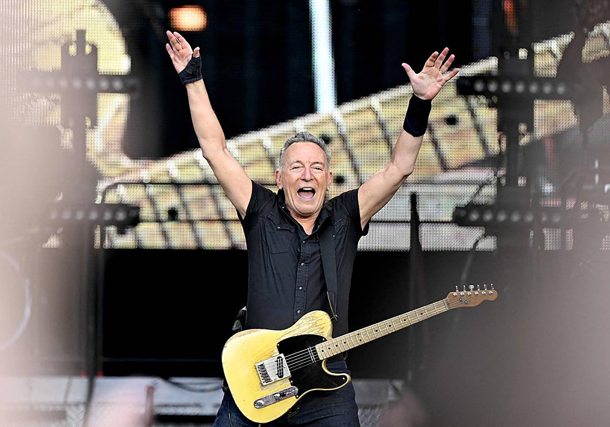 El cantante estadounidense Bruce Springsteen