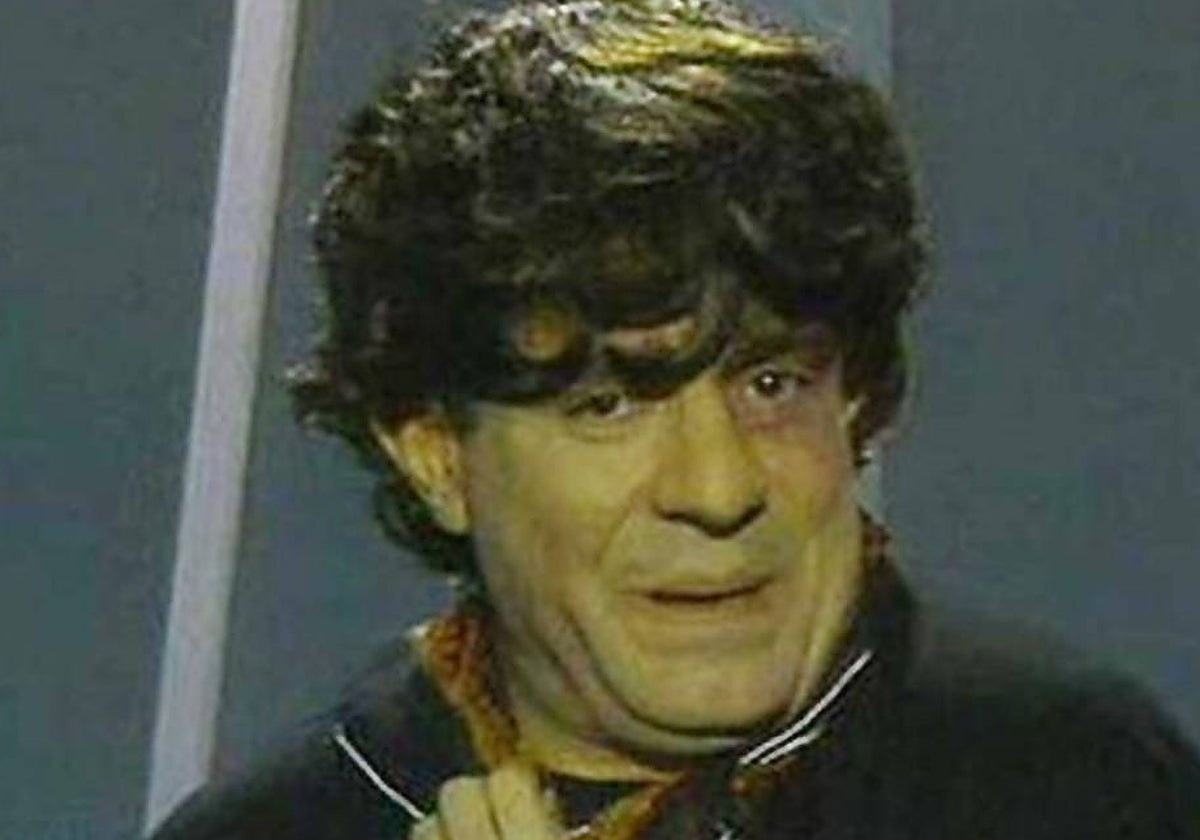 Millán Salcedo en el sketch 'Mi marido me pega'