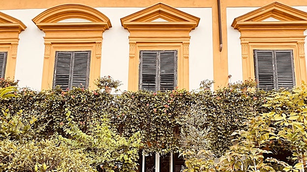 La casa está frente al mar Tirreno