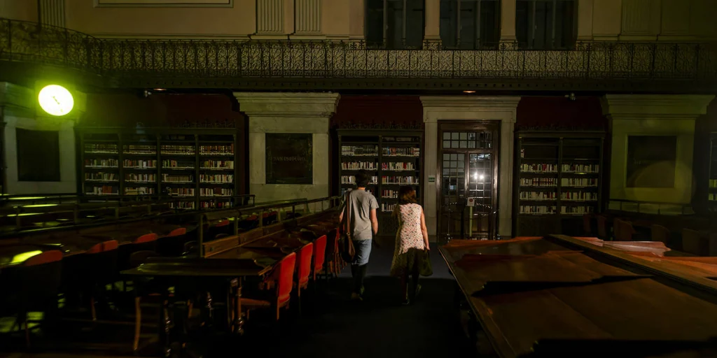 A night at… the National Library: Books sleep better than us